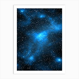 Blue Nebula 5 Art Print