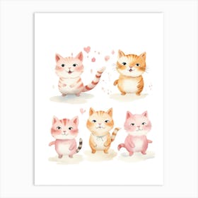 Cute Kittens Art Print