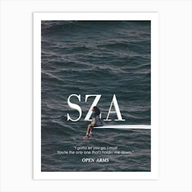 SZA Album Cover 1 Art Print