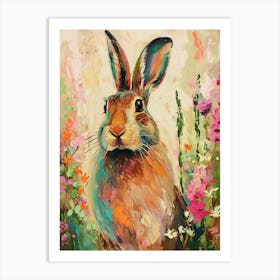 Belgian Hare Painting 4 Art Print