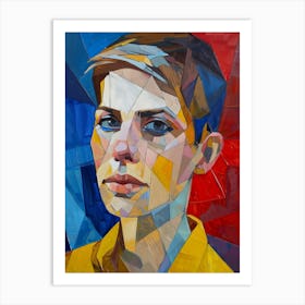 Portrait Of A Young Woman 1 Art Print