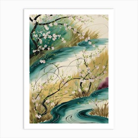 Cherry Blossoms 34 Art Print