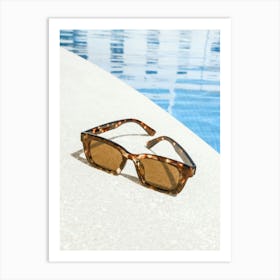 Sun Glasses Travel Pool Poster_2262140 Art Print