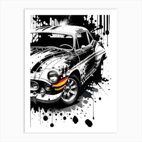 Car Painting 5 Art Print