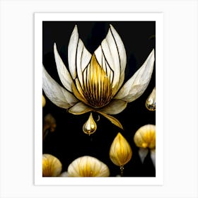 lotus flower 1 Art Print