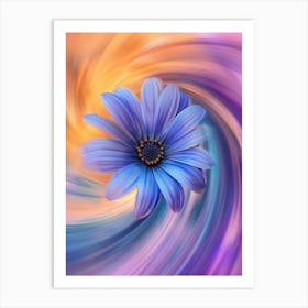 Abstract Flower Photo Art Print