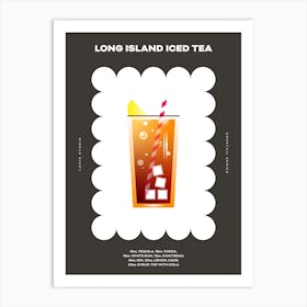 Long Island Iced Tea Dark Art Print