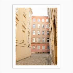 Alleyway In Vienna Art Print