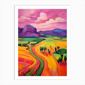 Yakima Valley Fauvism 2 Art Print