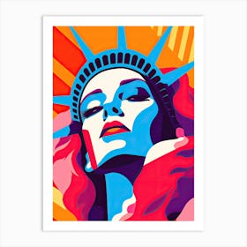 Statue Of Liberty, Pop art 1 Art Print