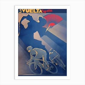 Vuelta Espana Art Print