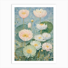 Lotus Flowers Art Print