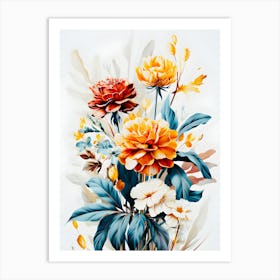 Whispers Of Bloom Blossoms In Morning Light Art Print