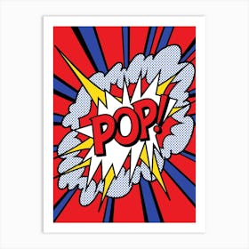 POP EXPLOSION Art Print