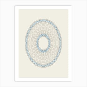 Circular Pattern Art Print