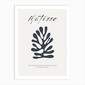 Henri Matisse Abstract Leaf Cutouts  Art Print