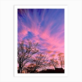 Sunset Sky Art Print