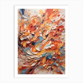 Abstract Painting 5 Art Print