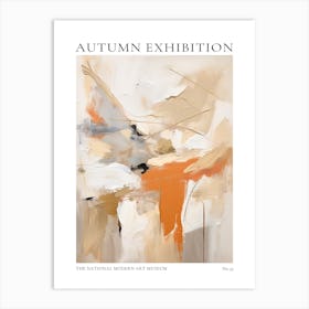 Autumn Exhibition Modern Abstract Poster 33 Art Print