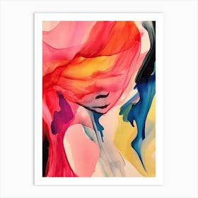 Watercolor Abstract Art Print