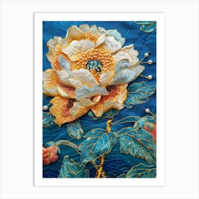 Chinese Embroidery 33 Art Print