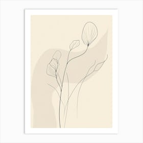 Flora Art Print