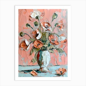 A World Of Flowers Poppy 1 Painting Art Print