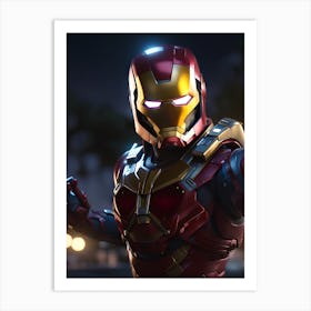 Avengers Iron Man 1 Art Print