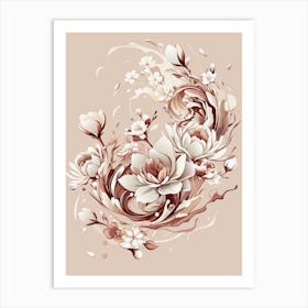 Lotus Flower 1 Art Print