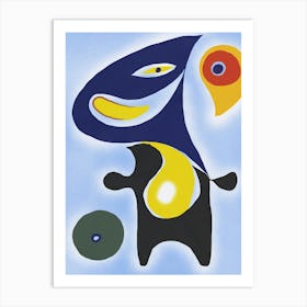 Bird In The Sky kids art Art Print