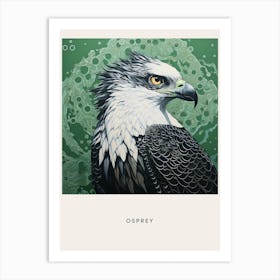Ohara Koson Inspired Bird Painting Osprey 2 Poster Art Print