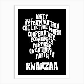 Kwanzaa Quotes 2 Art Print