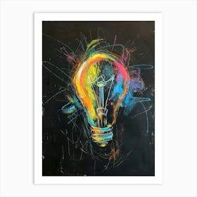 Light Bulb 19 Art Print