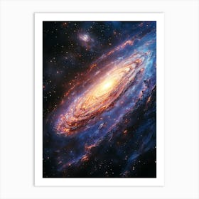 Galaxy In Space 8 Art Print