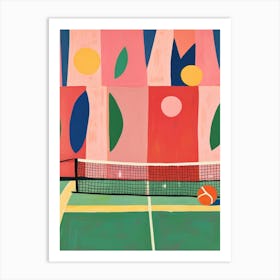 Tennis Court 5 Art Print