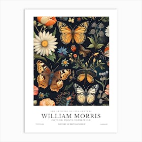 William Morris Exhibition Insects Series 39 Art Print