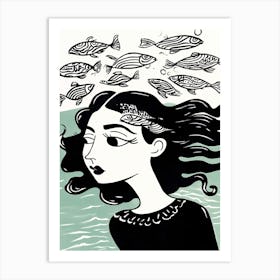 Fish In The Sea Art Print