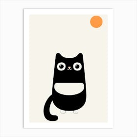 Cute Cat Art Print