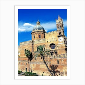 Italy, Sicily, Palermo, Palermo Cathedral Art Print