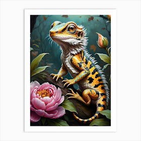 Bearded Dragon Art Print