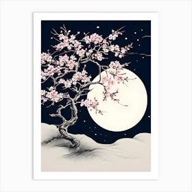 Cherry Blossom Tree 14 Art Print