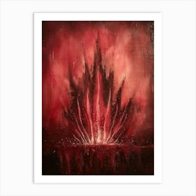 'Dead Fire' Art Print