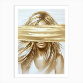 Golden Girl 6 Art Print