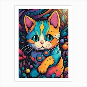 Kitty Cat 1 Art Print