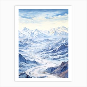 Denali National Park And Preserve United States Of America 2 Art Print