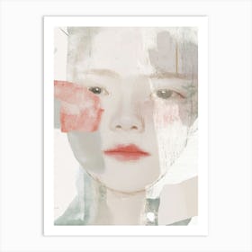 Portrait Of A Girl 5 Art Print