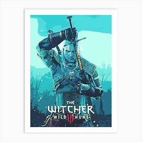 The witcher 3 Art Print