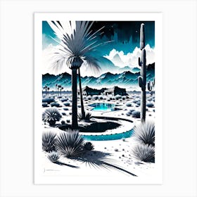 'California Desert' Art Print