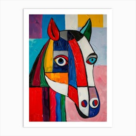 Horse Head 8 Art Print