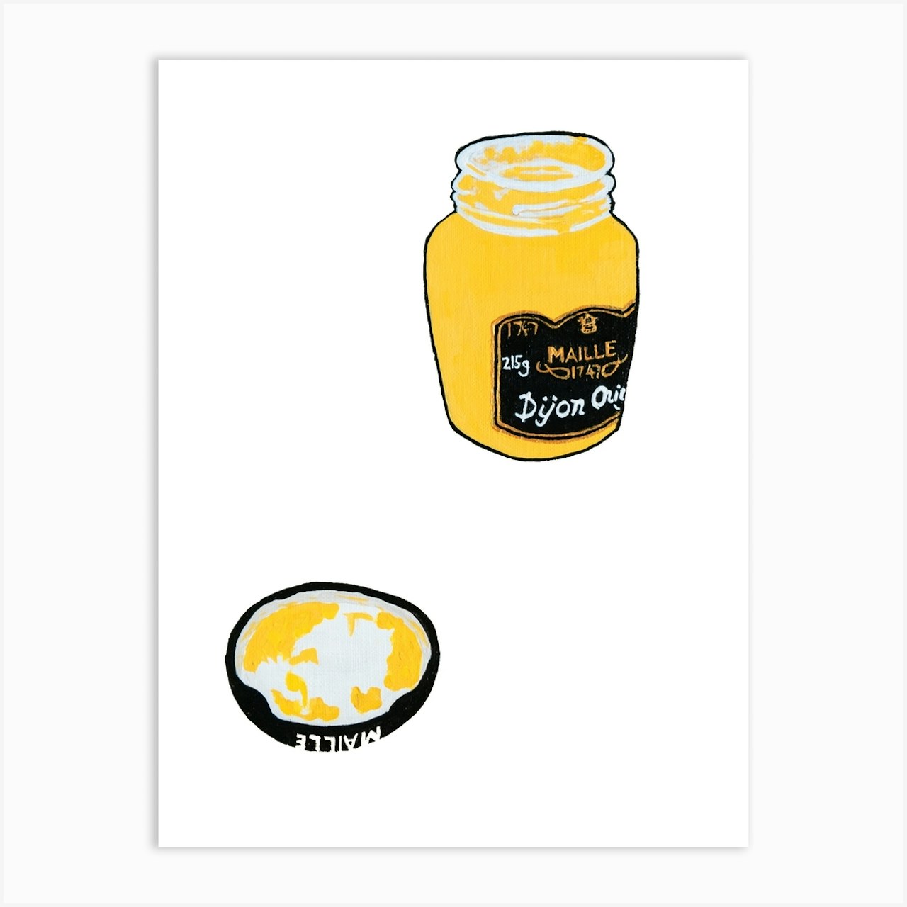 Mustard Art Prints and Posters Free Shipping Shop Fy